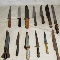 Cuchillos y facones