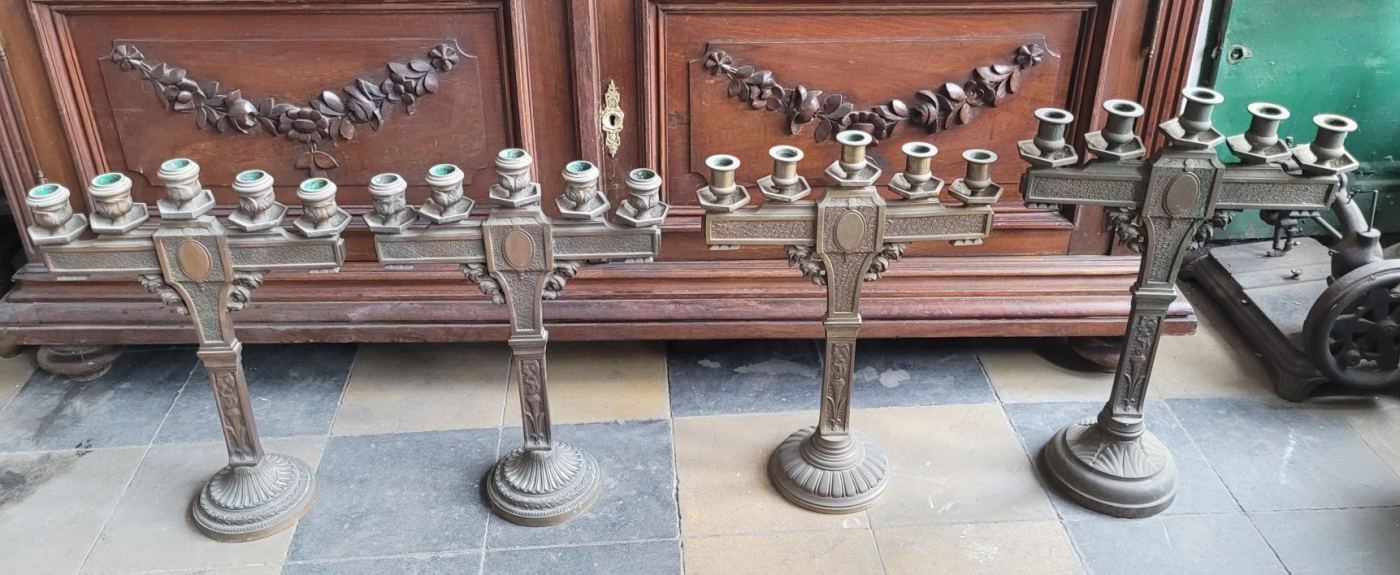 Candelabros de mesa