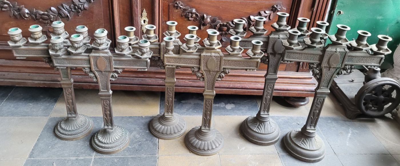Candelabros de mesa
