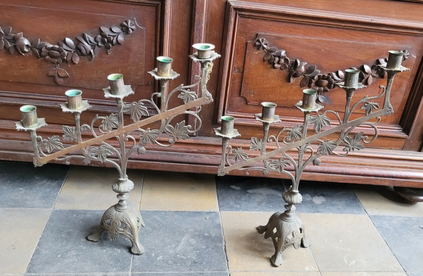 Candelabros de mesa