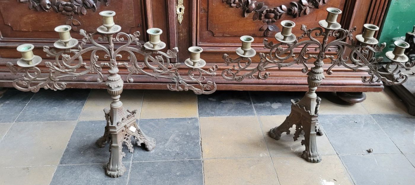 Candelabros de mesa
