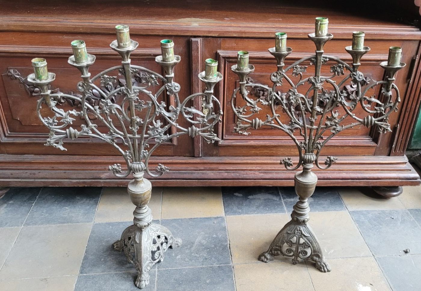 Candelabros de mesa