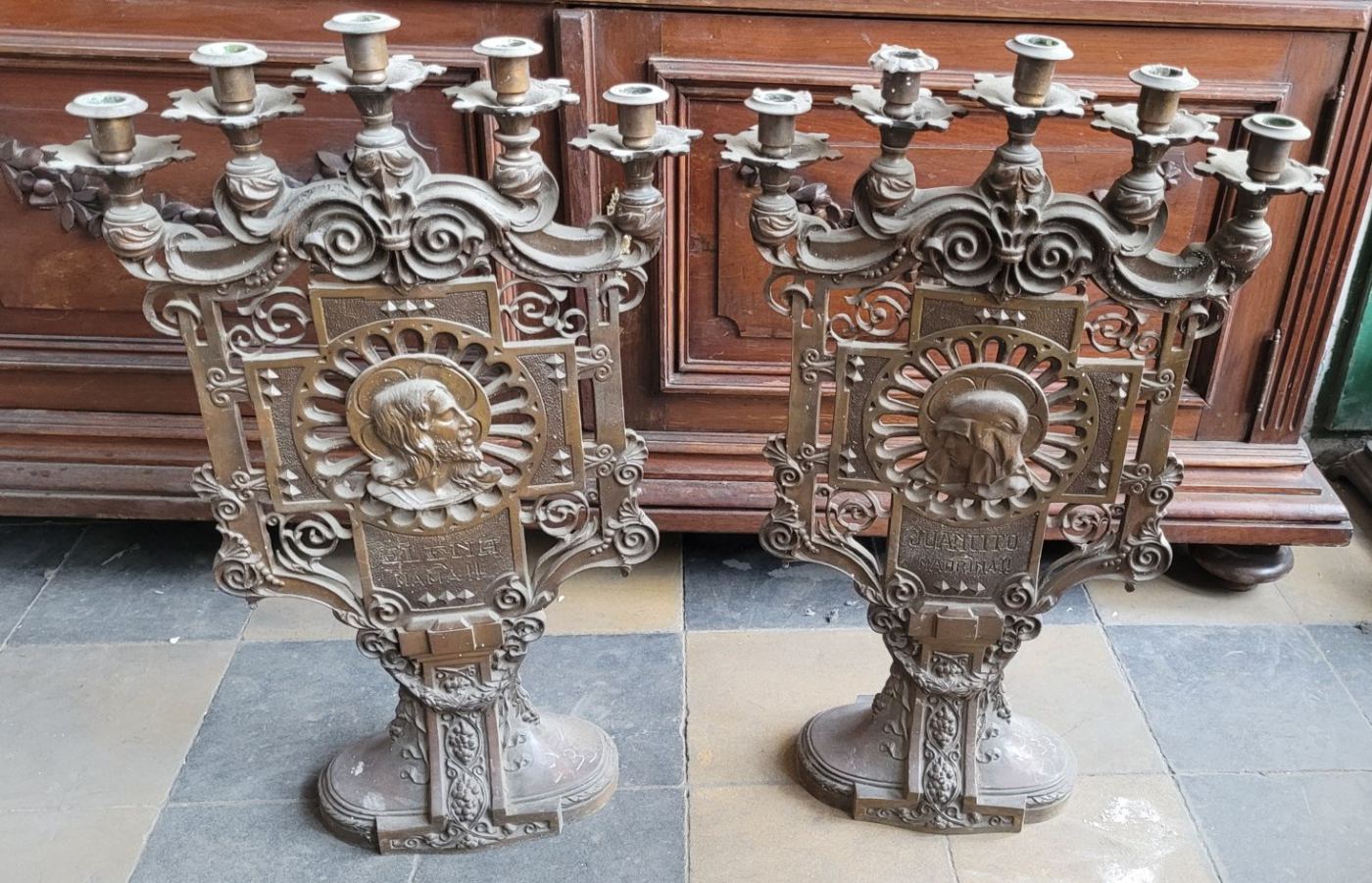 Candelabros de mesa