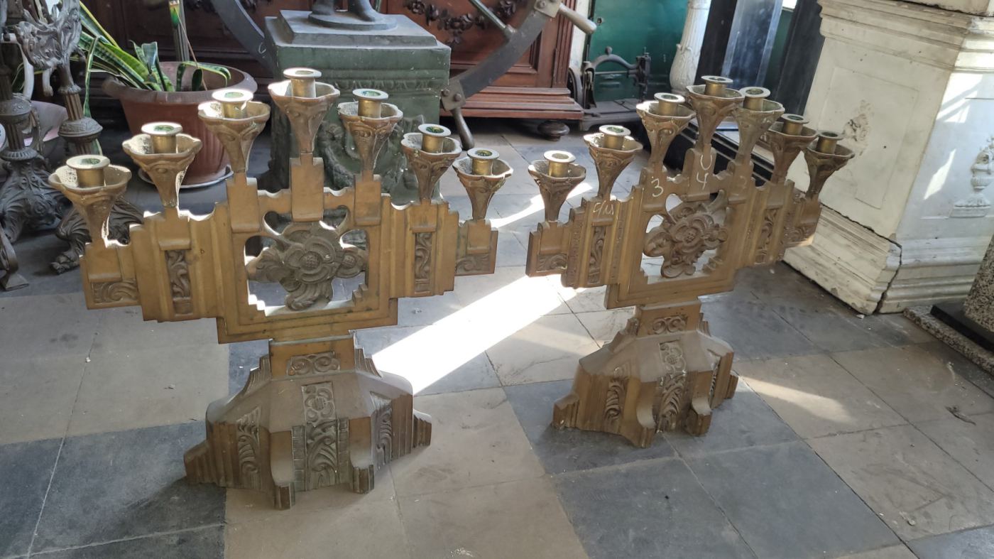 Candelabros de mesa