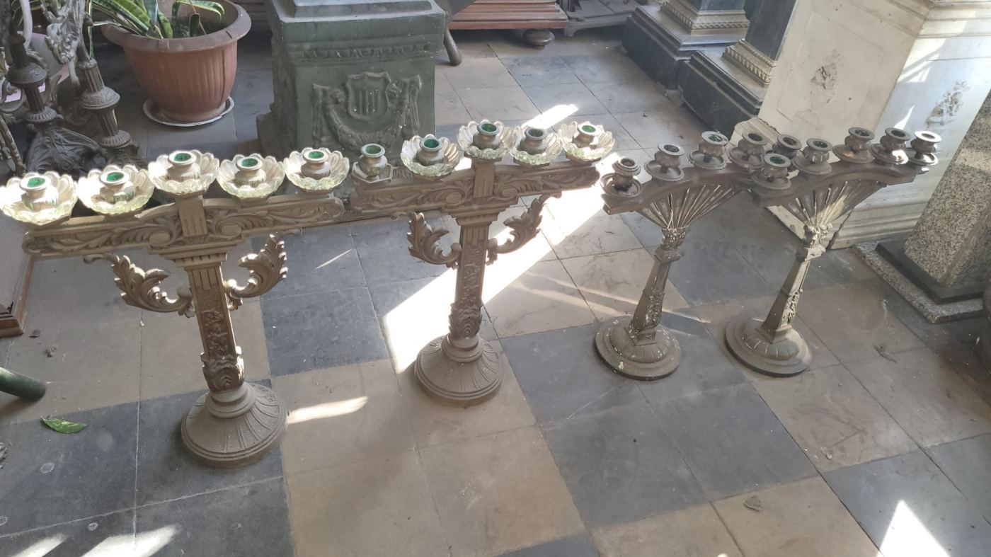 Candelabros de mesa