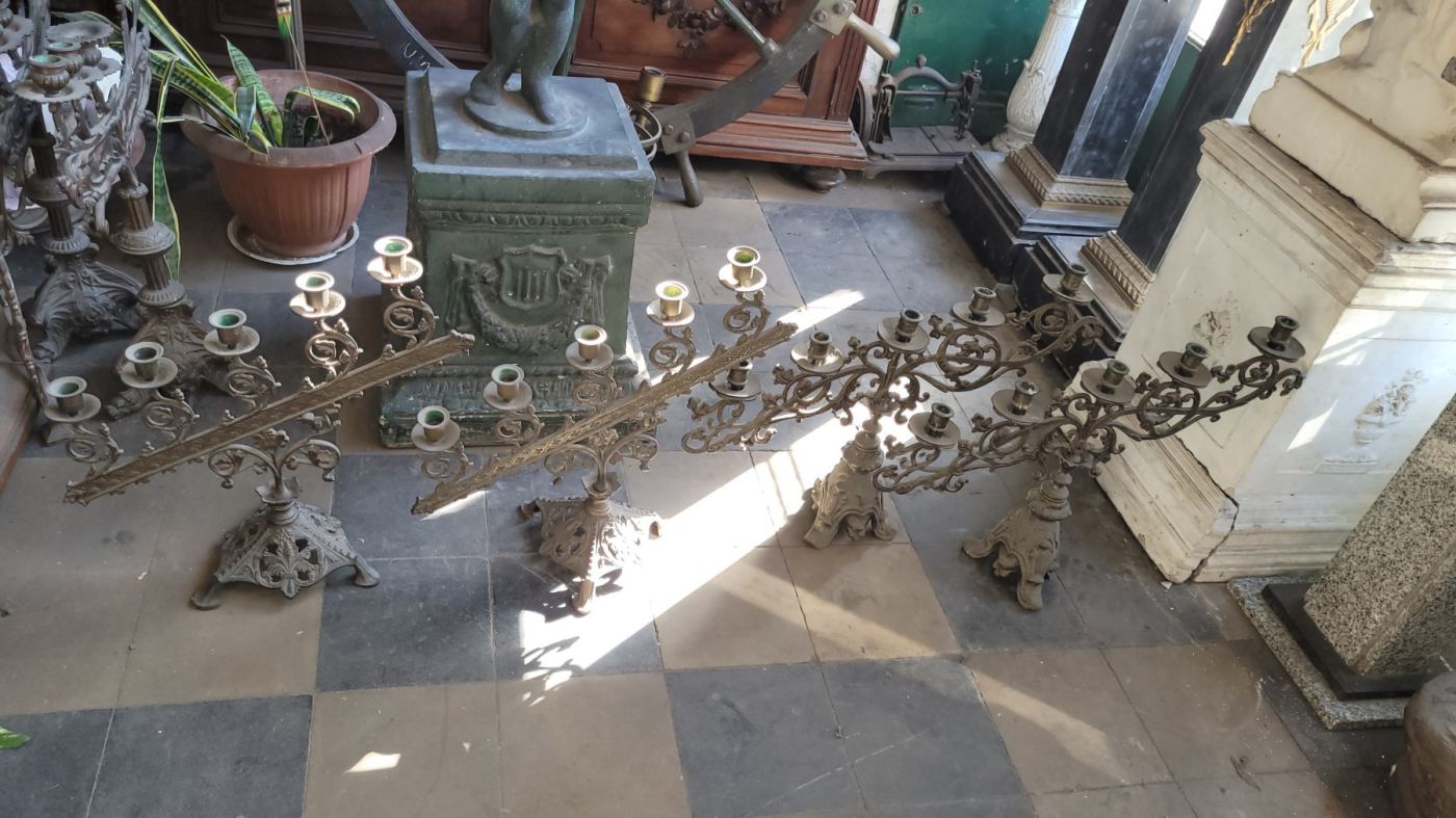 Candelabros de mesa