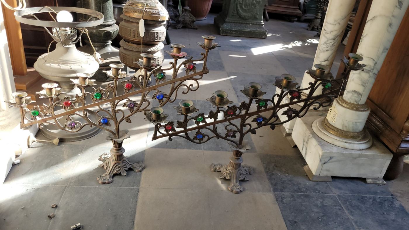 Candelabros de mesa