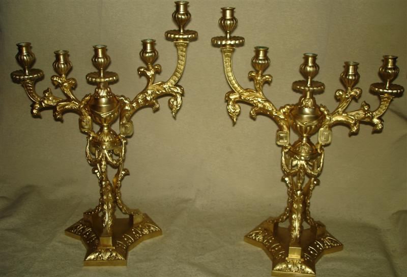 Candelabros de mesa