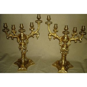 Candelabros de mesa