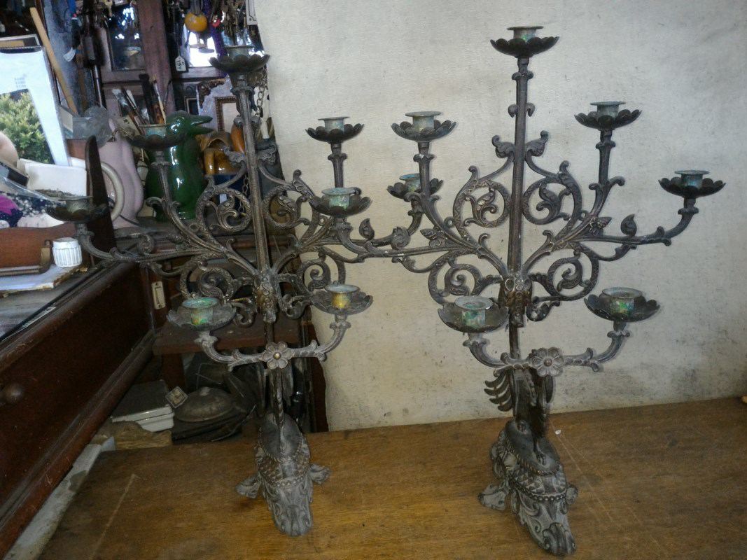 Candelabros de mesa