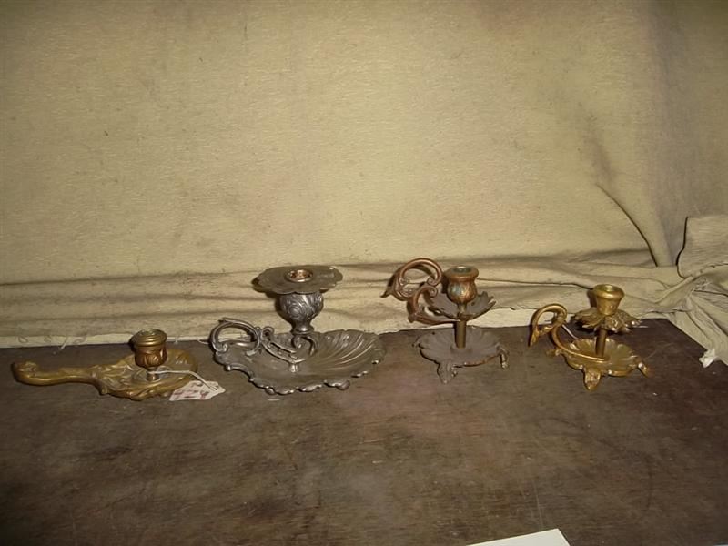 Candelabros de mano