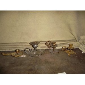 Candelabros de mano