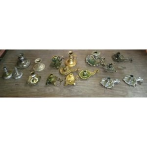 Candelabros de mano