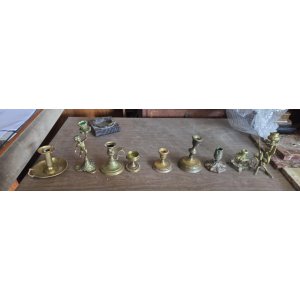 Candelabros de mano