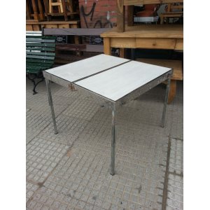 Mesa chapa plegable