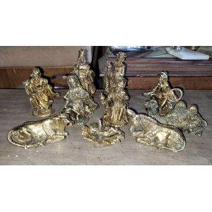 Pesebre dorado