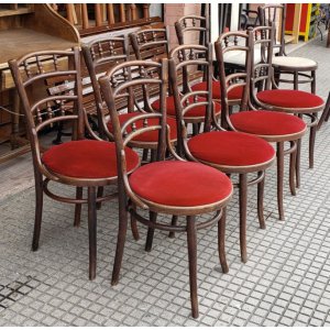 8 sillas thonet