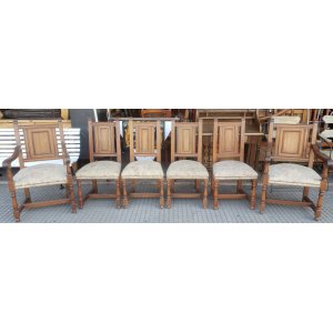 4 sillas con 2 sillones