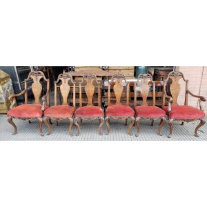 4 sillas y 2 sillones