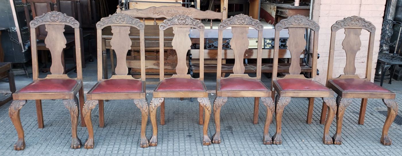 6 sillas s y 2 sillones