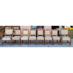 6 sillas s y 2 sillones
