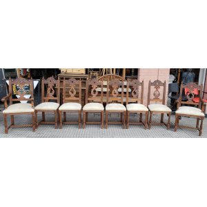 6 sillas s y 2 sillones