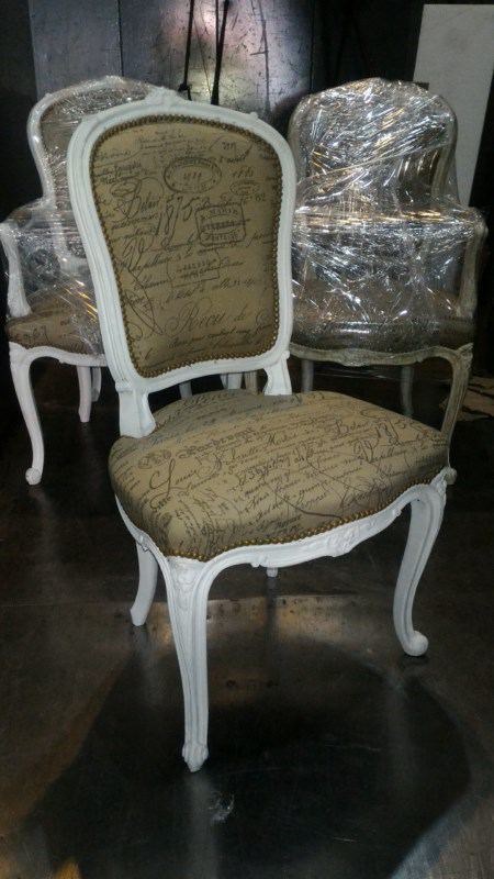 6 sillas s y 2 sillones