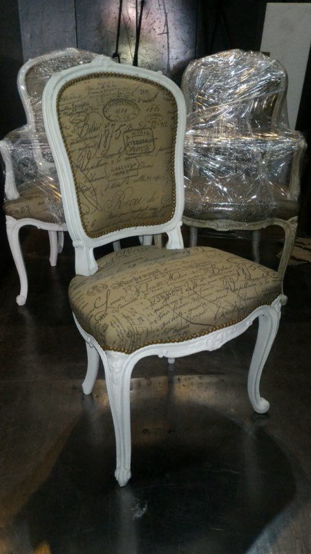 6 sillas s y 2 sillones