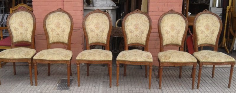 6 sillas