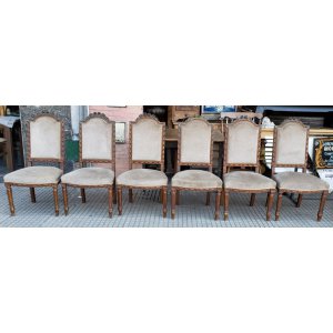 6 sillas s y 2 sillones