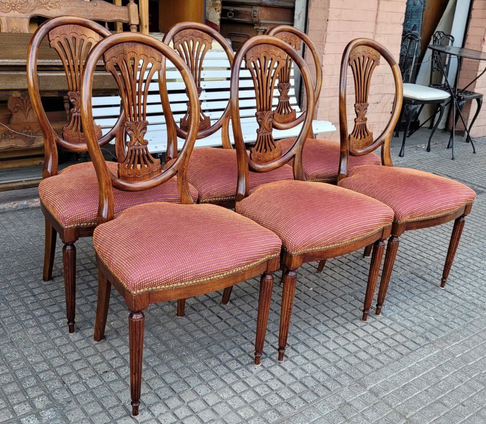 6 sillas