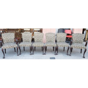 4 sillas con 2 sillones