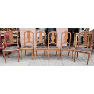 4 sillas con 2 sillones