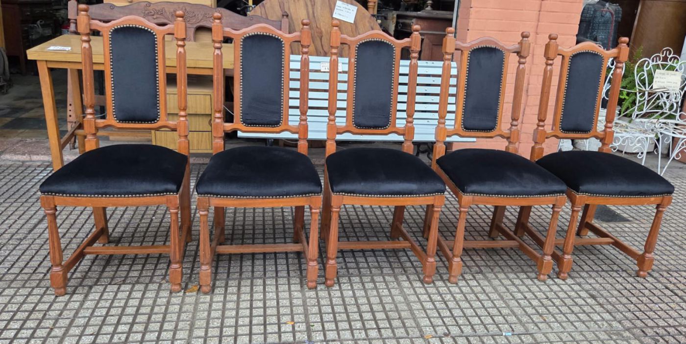 5 sillas