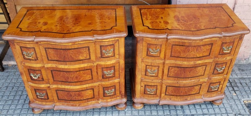 2 comodas 74 x 44 x 65