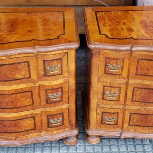 2 comodas 74 x 44 x 65