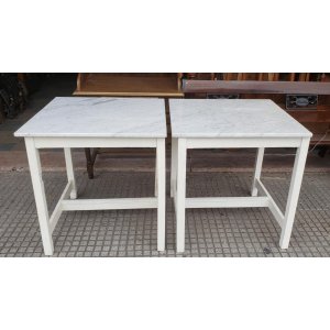 72 x 75 x 79 3 mesas marmol