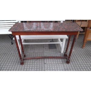 Dressoir madera y marmol