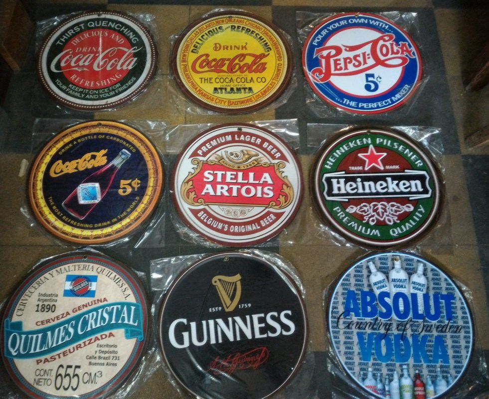 Carteles Bebidas