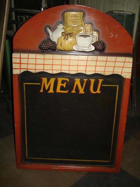 Carteles de madera
