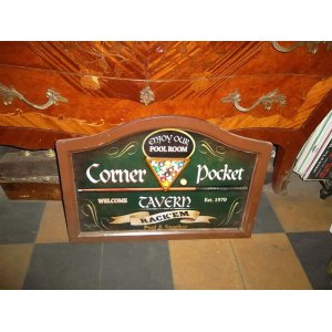 Carteles de madera