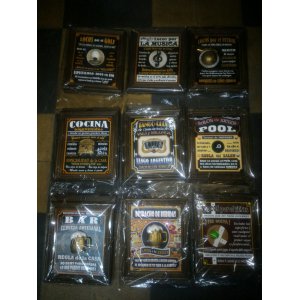Carteles de madera