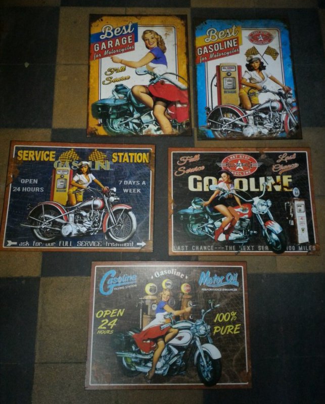 Carteles de madera