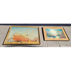 Cuadros Barcos