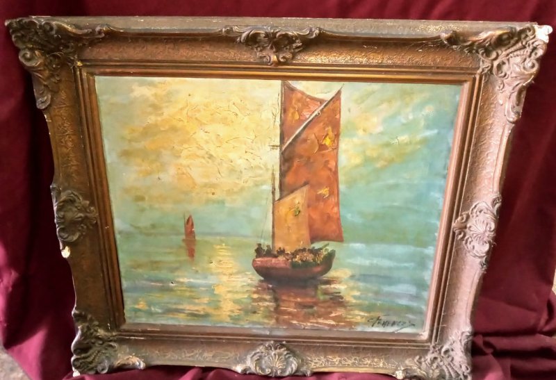 Cuadros Barcos