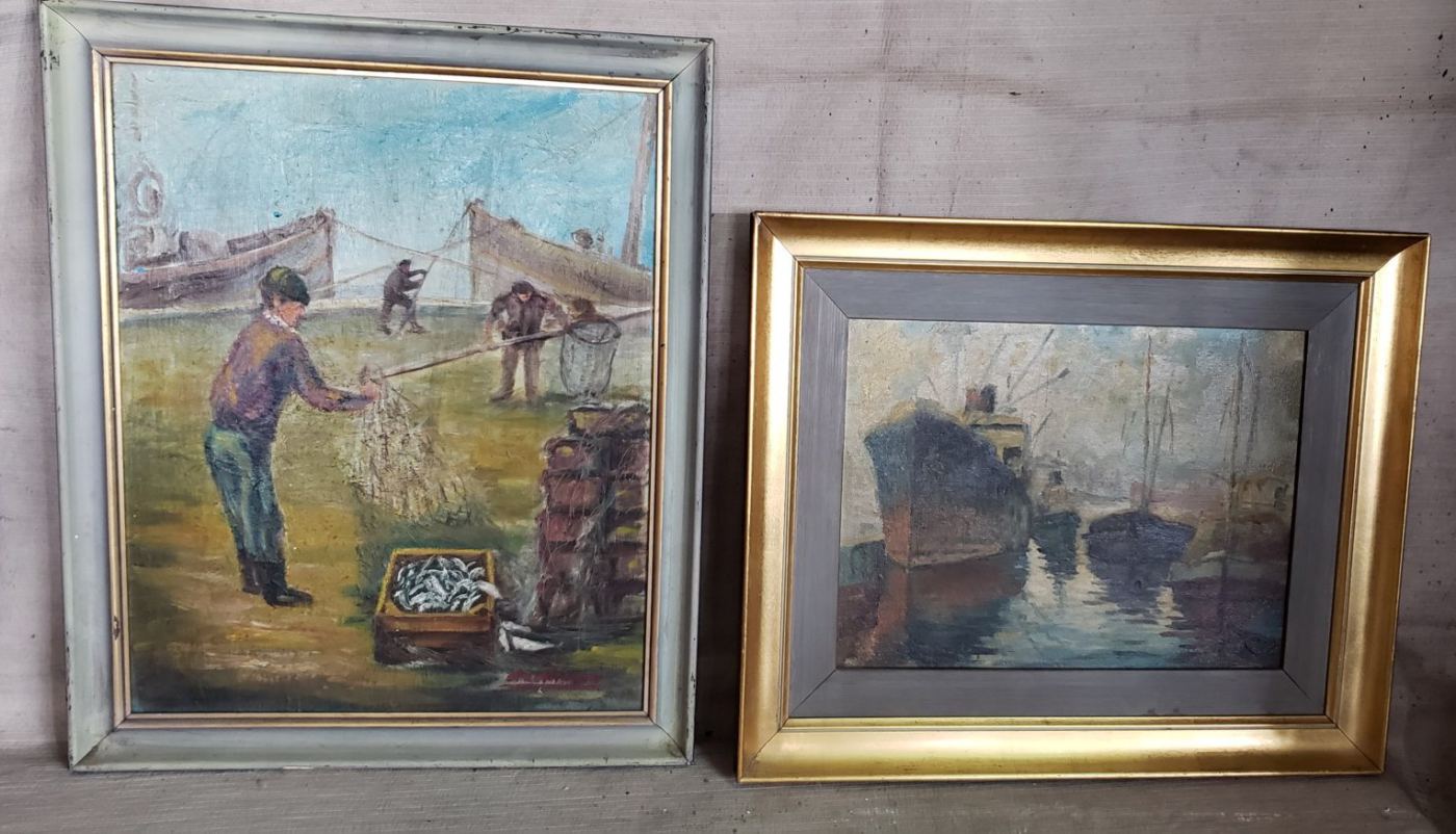 Cuadros Barcos