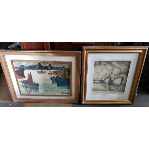 Cuadros Barcos