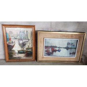 Cuadros Barcos