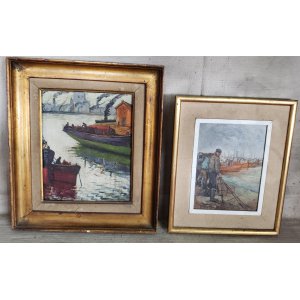 Cuadros Barcos