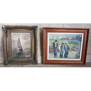 Cuadros Barcos